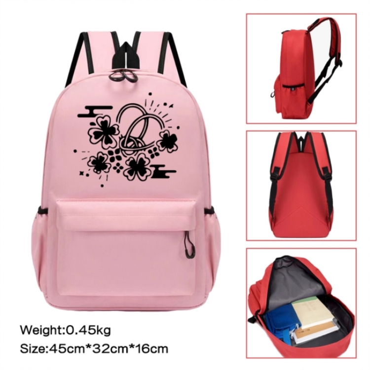 Demon Slayer Kimets Anime peripheral Oxford cloth color cartoon backpack 45x32x16cm