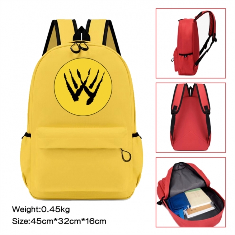 superhero Anime peripheral Oxford cloth color cartoon backpack 45x32x16cm