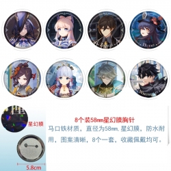 Genshin Impact Anime round Ast...