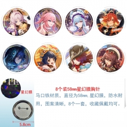 Genshin Impact Anime round Ast...