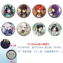 Genshin Impact Anime round Ast...