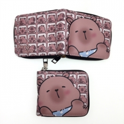 Kapibala Short zipper card wal...
