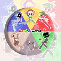Dandy's World Anime tinplate b...