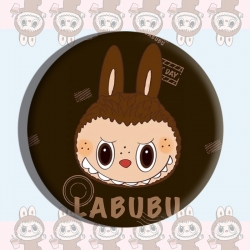Labubu Anime tinplate brooch b...