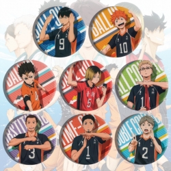 Haikyuu!! Anime tinplate brooc...