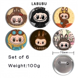 LABUBU Anime Tinplate Bright F...