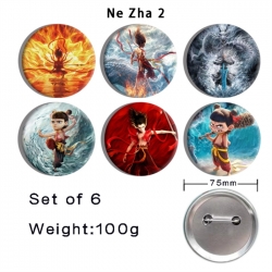 Nezha Anime Tinplate Bright Fi...