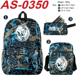 Hatsune Miku Anime canvas back...