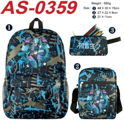 Hatsune Miku Anime canvas back...