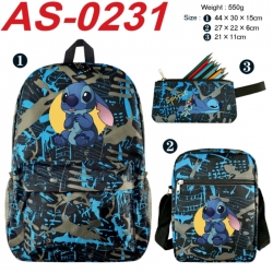 Lilo & Stitch Anime canvas bac...