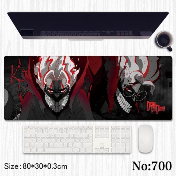 DANDADAN Anime peripheral computer mouse pad office desk pad multifunctional pad 80X30X0.3cm