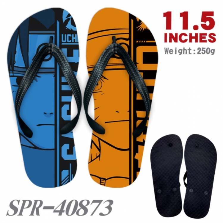 Naruto Thickened rubber flip-flops slipper average size 
