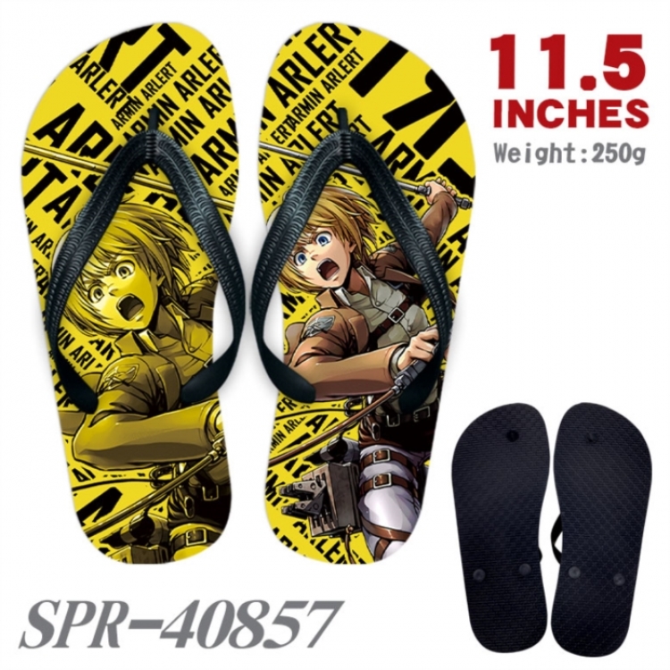 Shingeki no Kyojin Thickened rubber flip-flops slipper average size 