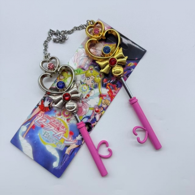 sailormoon Anime peripheral retractable keychain