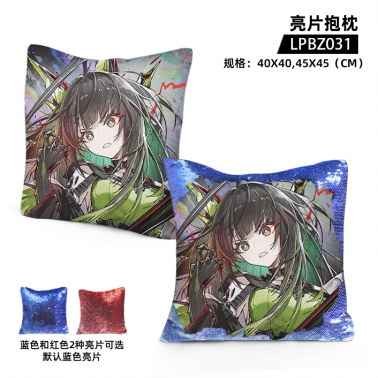 Arknights Anime sequin pillow 45x45cm