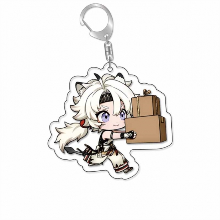Mingchao Anime Acrylic Keychain Charm price for 5 pcs