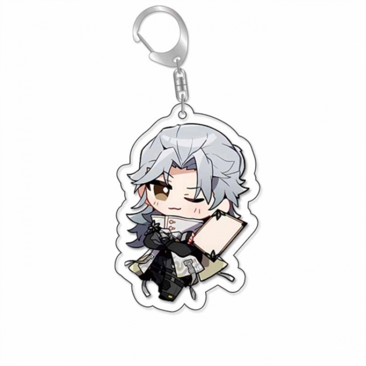 Mingchao Anime Acrylic Keychain Charm price for 5 pcs