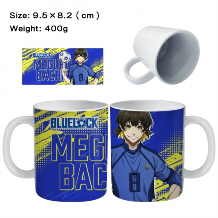 BLUE LOCK Anime peripheral ceramic cup tea cup drinking cup 9.5X8.2cm