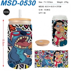 Lilo & Stitch Anime frosted gl...