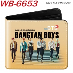 BTS Animation color PU leather...