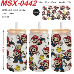 Super Mario Anime frosted glas...