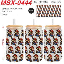 Super Mario Anime frosted glas...