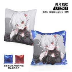 Arknights Game glitter pillow ...