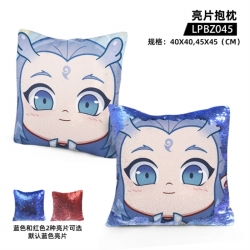 Nezha Movie sequin pillow 45x4...
