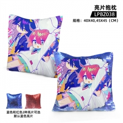 Gundam Anime sequin pillow 45x...