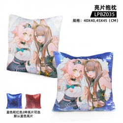 Arknights Anime sequin pillow ...