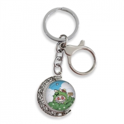 LABUBU Anime double-sided crys...