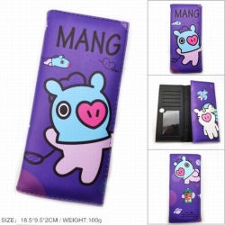 BTS Anime Long Tri-Fold Wallet...