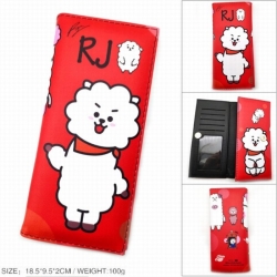 BTS Anime Long Tri-Fold Wallet...