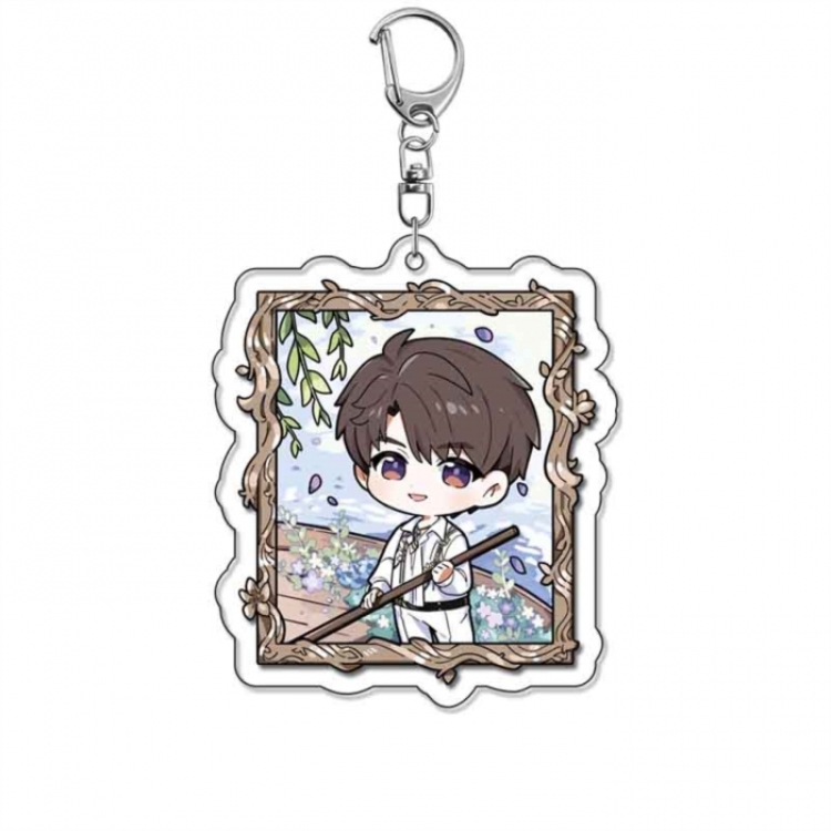 Love and Deepspace Anime Acrylic Keychain Charm price for 5 pcs