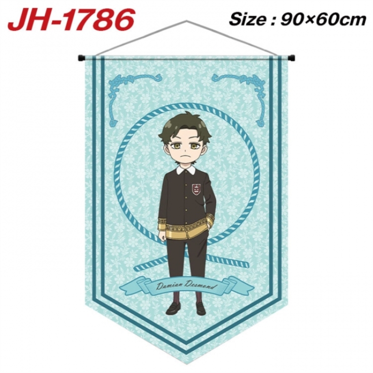 SPY×FAMILY Anime peripheral full-color printing with hanging rope flag 90X60CM