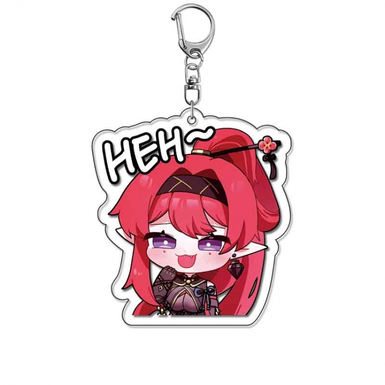 Mingchao Anime Acrylic Keychain Charm price for 5 pcs
