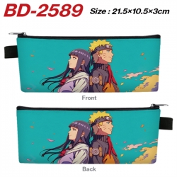 Naruto Anime PU Leather Zipper...