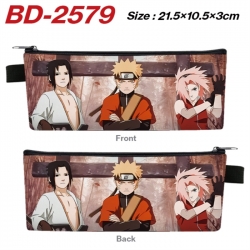 Naruto Anime PU Leather Zipper...