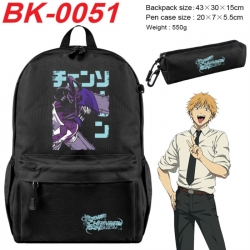 Chainsaw man Anime backpack pe...