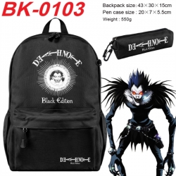 Death note Anime backpack penc...