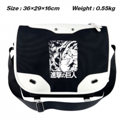 Shingeki no Kyojin Black and w...