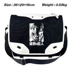 Shingeki no Kyojin Black and w...