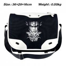 Shingeki no Kyojin Black and w...