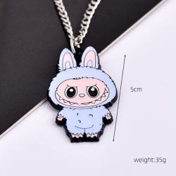LABUBU Anime cartoon metal nec...