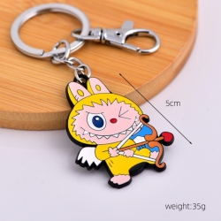 LABUBU Anime cartoon metal nec...