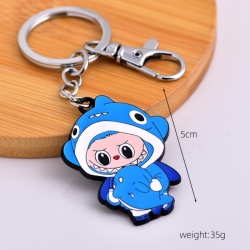 LABUBU Anime cartoon metal nec...