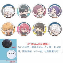 BLUE LOCK Anime Round cloth fi...