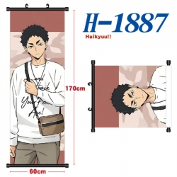 Haikyuu!! Black plastic rod cl...