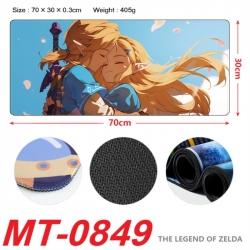 The Legend of Zelda Anime peripheral lock edge mouse pad 70X30cm