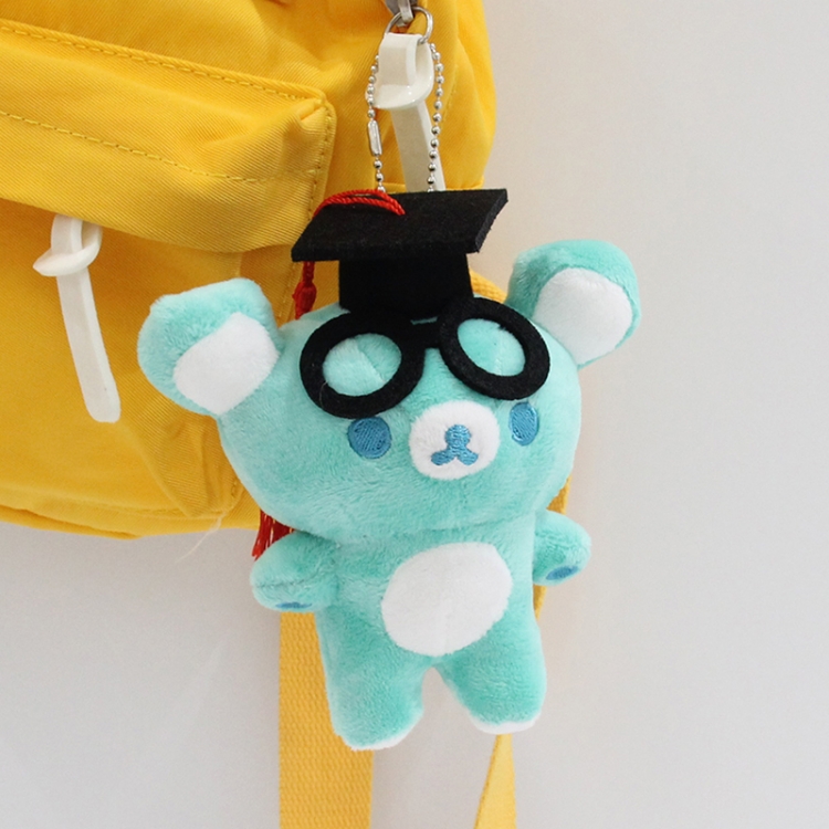 Rilakkuma Crystal Super Soft PP Cotton Plush Toy Pendant 11x9x6cm  price for 5 pcs